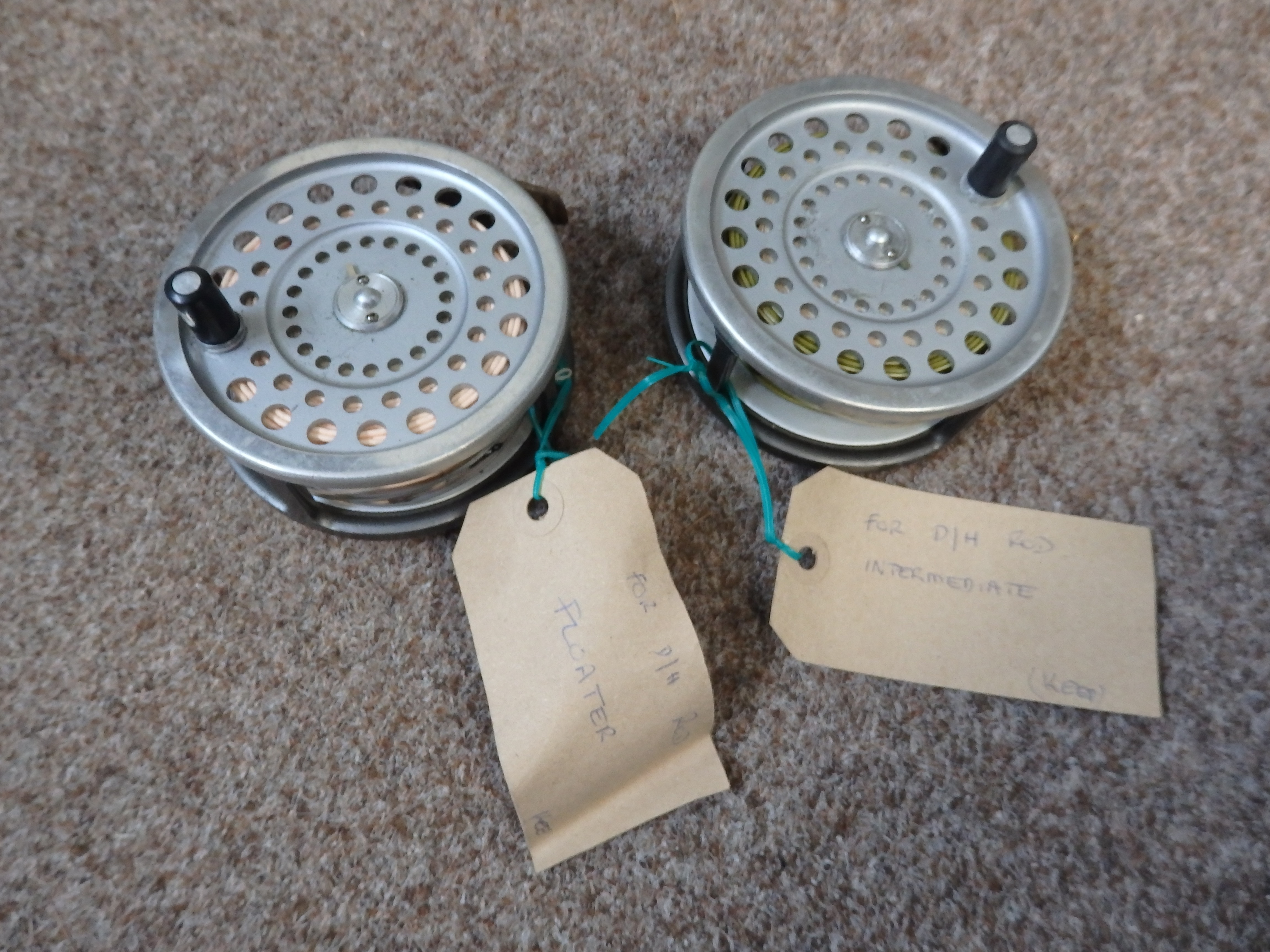 2 x Hardy fishing reels Salmon 2 ( Marquis ) + 2 reels - Image 3 of 4