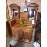 Victorian walnut Chiffonier