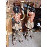 Pair of Blackamore figures