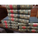 Chambers leather back encyclopaedias