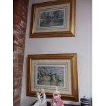 Pair of French prints