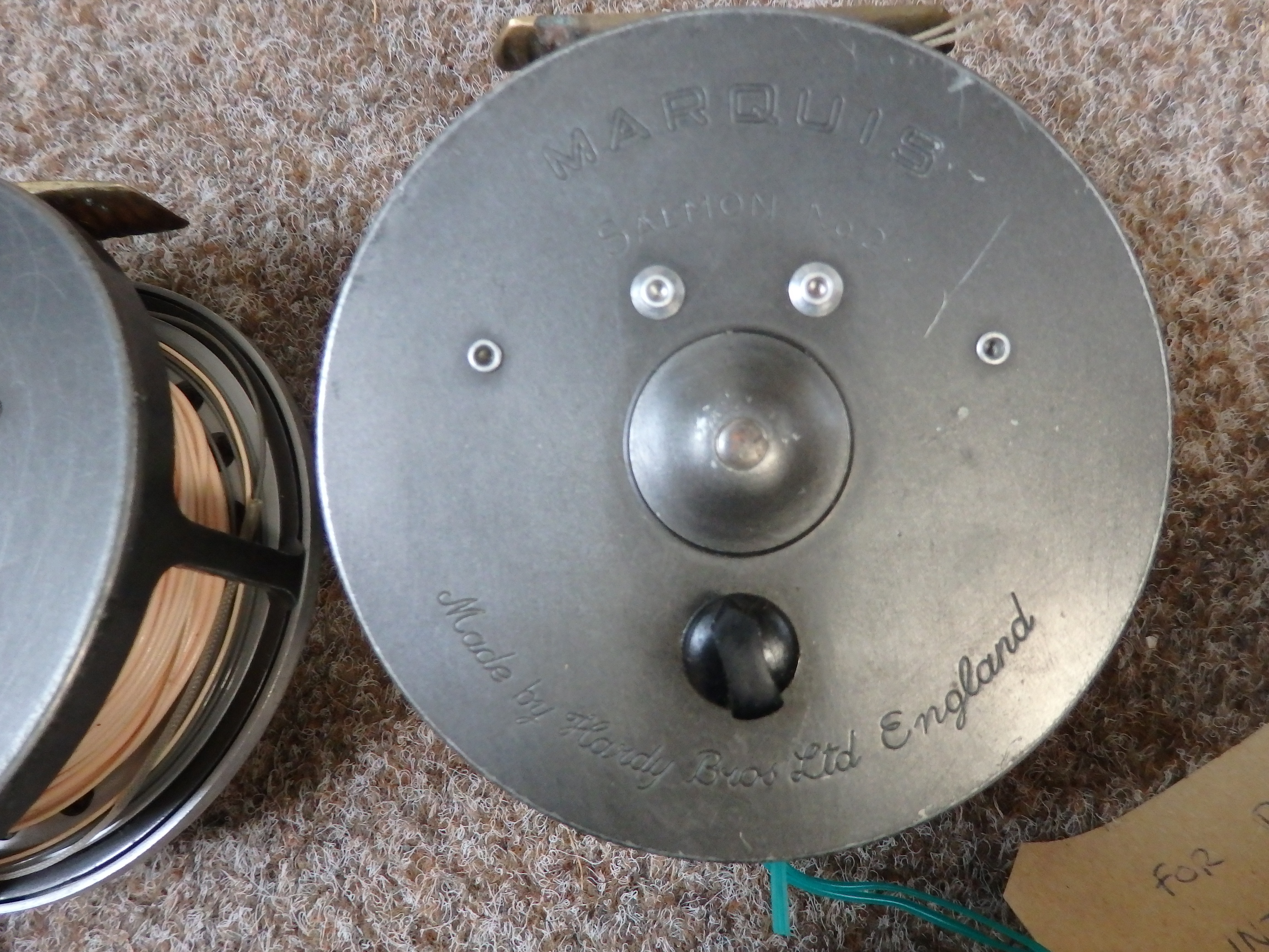 2 x Hardy fishing reels Salmon 2 ( Marquis ) + 2 reels - Image 2 of 4