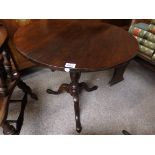 Georgian mahogany tripod table