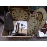 Thos. Hargreaves Settle and W. Hawshaw Clock faces