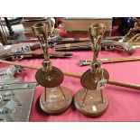 Pair of candlesticks (fighting items)
