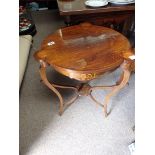 Antique inlaid Rosewood table