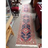 Pair of rugs 2.1 x 0.7m