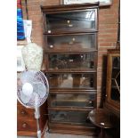 6 tier Globe Wernicke bookcase