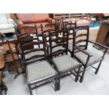 6 dining chairs