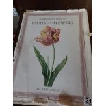 Fruits and flowers book of prints by Pierre Joseph Redoute