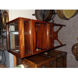 Mahogany display cabinet