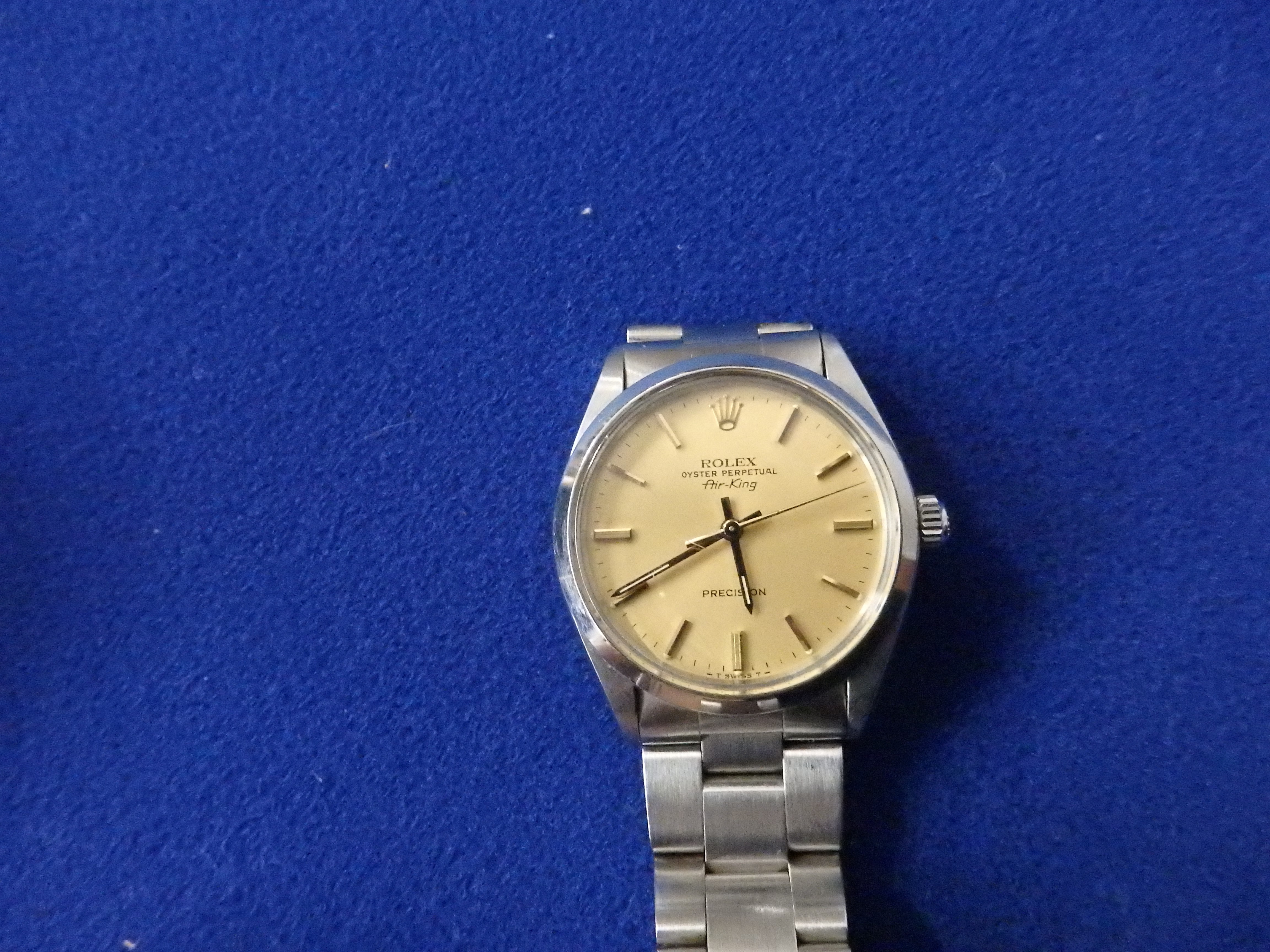 Gents Rolex Oyster Air King watch date purchased sept 1981 - Image 2 of 8
