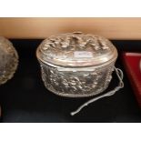 Silver plated 1850's box