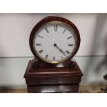 Walnut mantle clock
