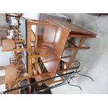 Teak dining table and chairs