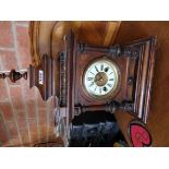 Antique mahogany mantle clock