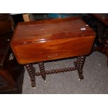 Mahogany Sutherland table