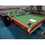 Snooker table