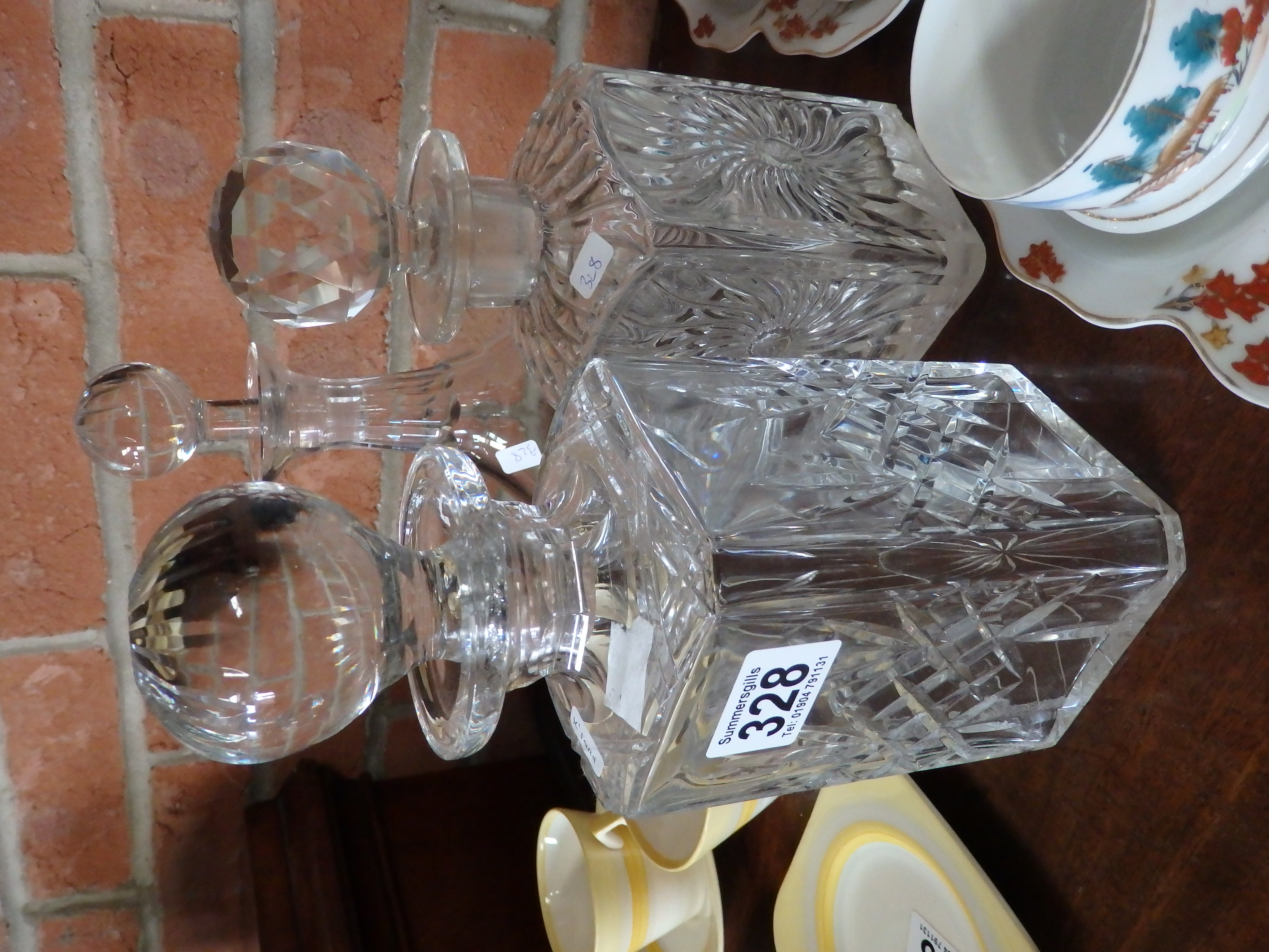 3 decanters