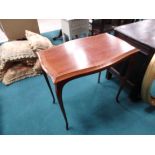 Antique mahogany side table