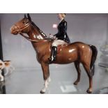 Beswick lady on horse