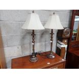 Pair of table lamps