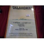 "Oklahoma" poster