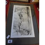 Etching by PJ Burden 39x59cm