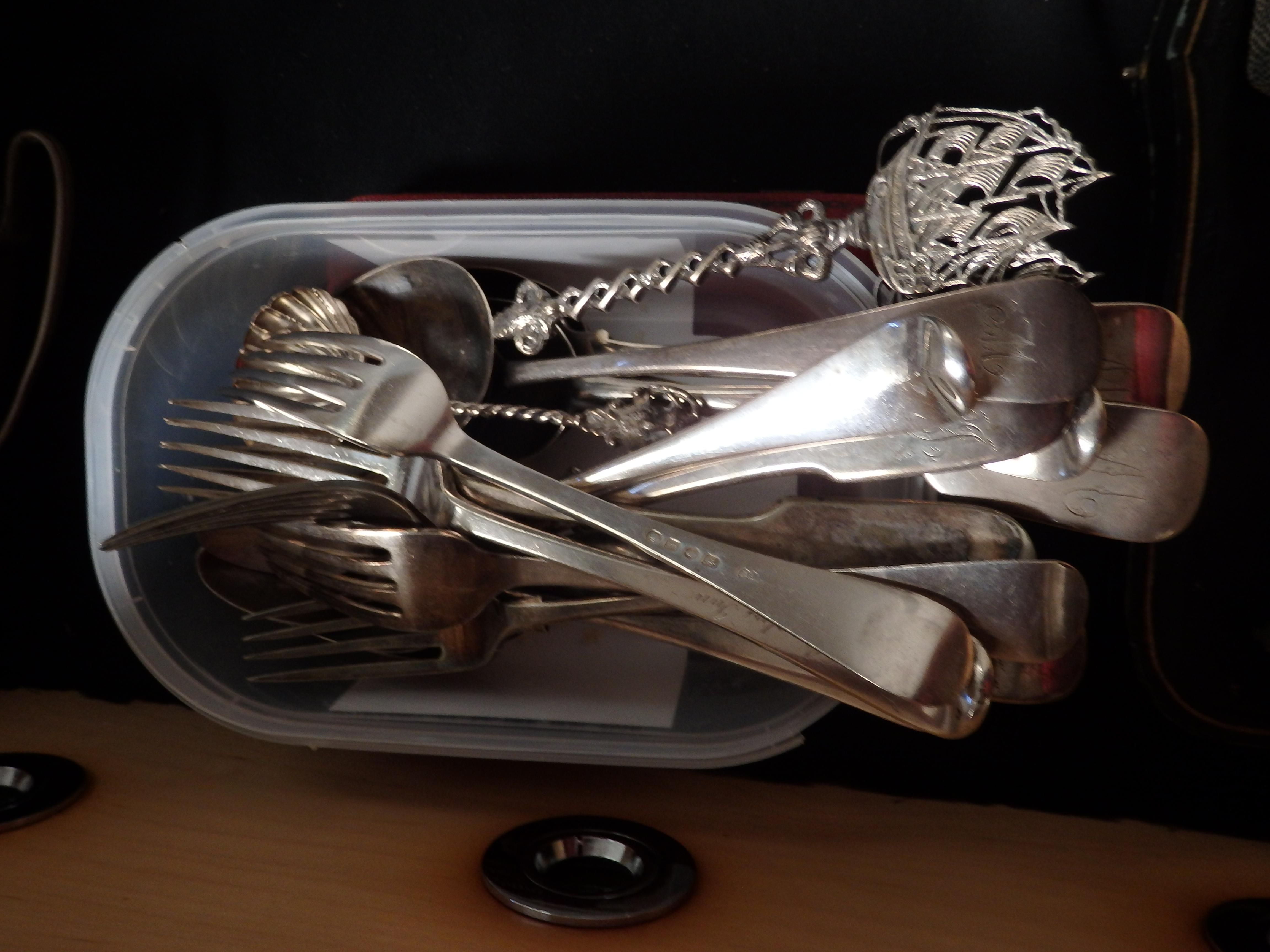 Silver cutlery