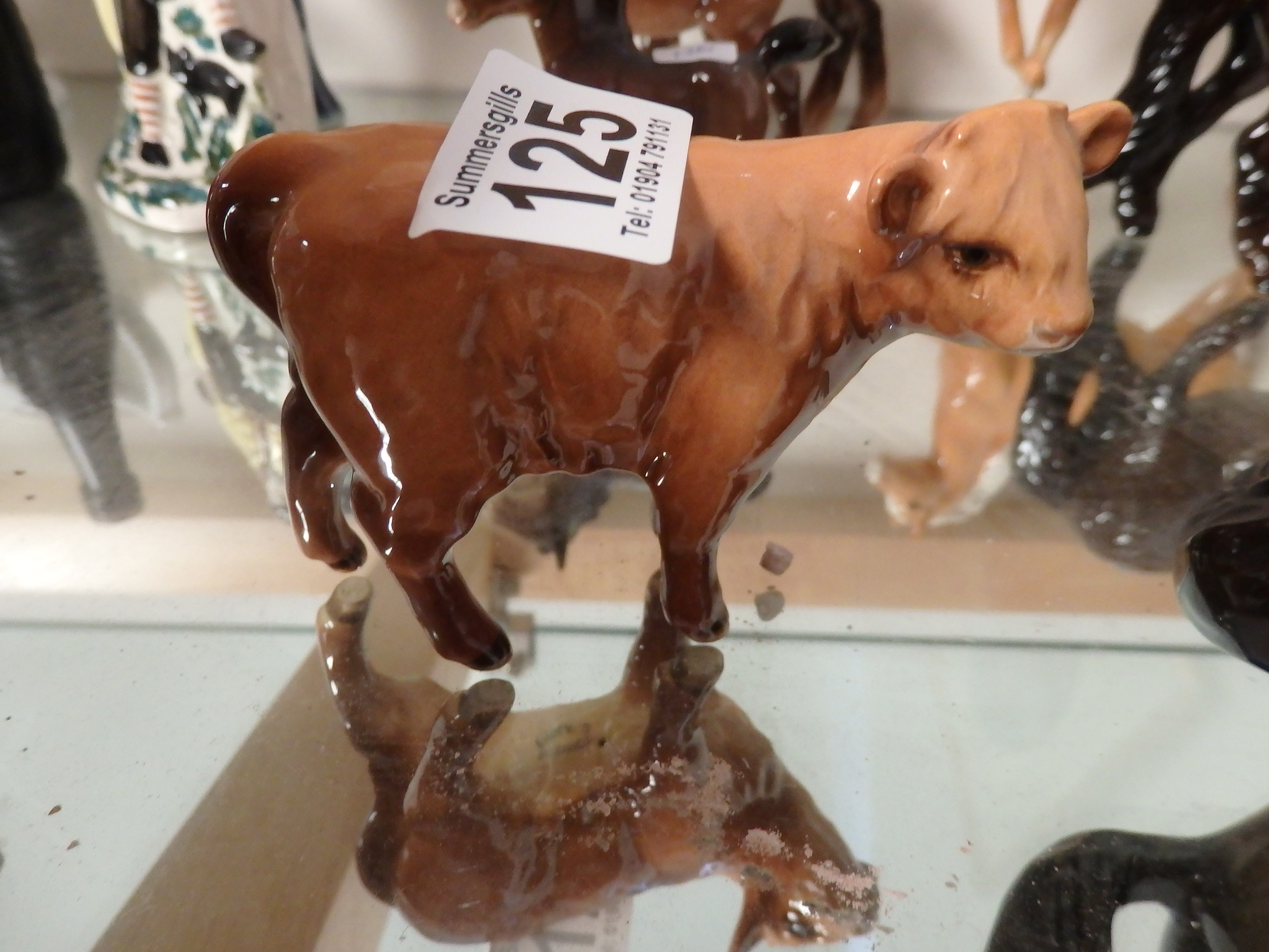 Beswick highland calf