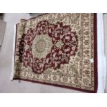 Burgundy rug 1.7 x 1.2m