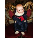 Armand Marseille 351 bisque face doll 60cm ht