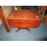 Victorian mahogany sofa table