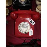 Red telephone GPO 1960-75 working condition