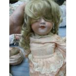 Bisque face Armand Marseille 390 doll 62cm ht