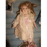 Bisque face doll Germany 21mc ht