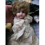 Bisque face doll 35cm ht