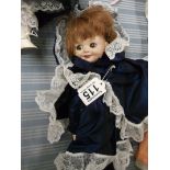 Bisque face Armand Marseille doll 323 Germany 30cm ht