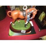 Franklin Mint 'The British Horse Society' figure