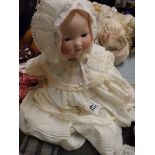 Armand Marseille bisque face doll 45cm ht