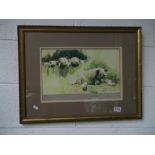 David Shepherd limited edition print "Porkers" signed