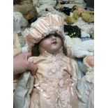 Bisque face Armand Marseille 390 doll 66cm ht