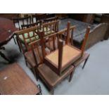 Teak dining chairs