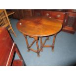 Gate leg table