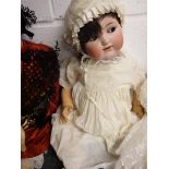 Armand Marseille bisque face doll marked 990 60cm ht