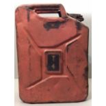 A WAR WORLD II LONG RANGE DESERT GROUP JERRY CAN Pink camouflage finish marked 'WD 1943,'T4'. (