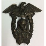 AN AUSTRIAN WORLD WAR I PILOTS QUALIFICATION BADGE Dark patina. Condition: very good