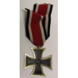 A IRON CROSS SECOND CLASS AND RIBBON. Condition: very good