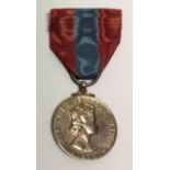 AN IMPERIAL SERVICE MEDAL With ribbon and case. Condition: very good