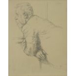 Sir William Rothenstein (1872-1945)'SIR ALPHONSE LEGROS'Lithograph, signed in the plate45.5 x 28cm